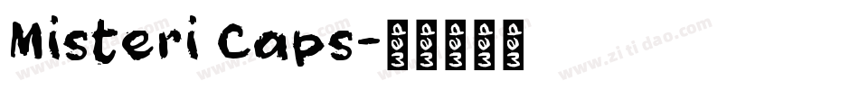 Misteri Caps字体转换
